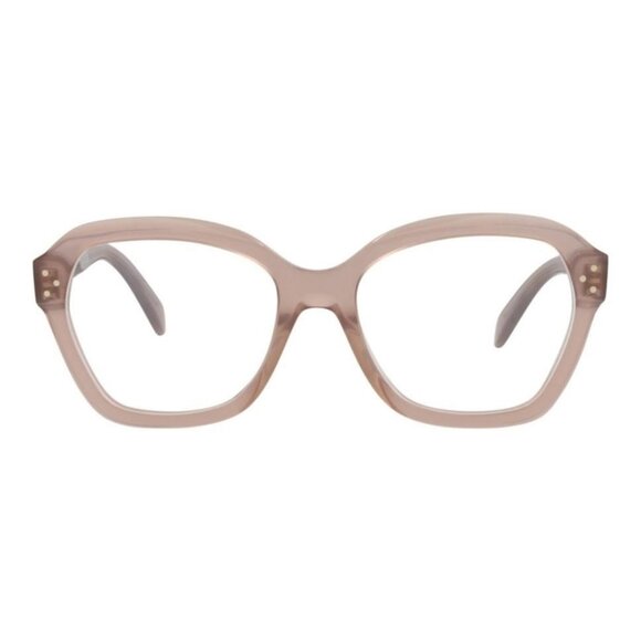 Celine Womens Round/Oval Brown Brown Transparent Fashion Designer Eyewear - Picture 2 of 4